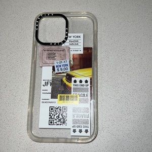 Casetify travel label case
